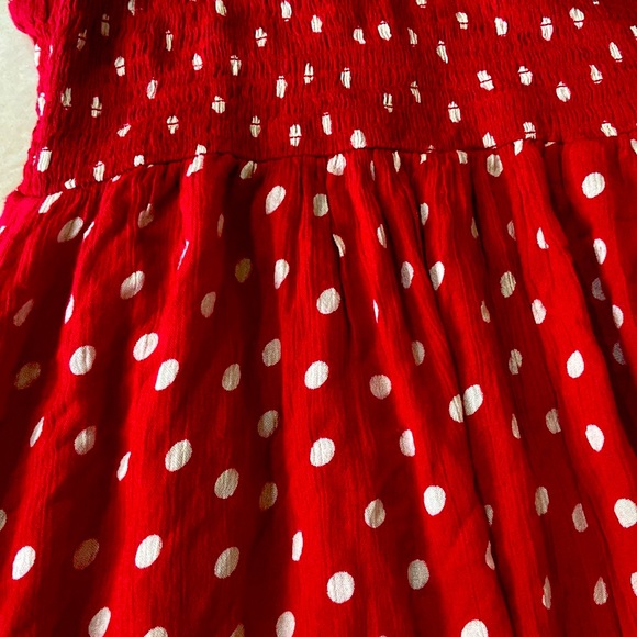 Free People Women’s Beautiful Polka Dot Maxi Dress - Picture 5 of 11